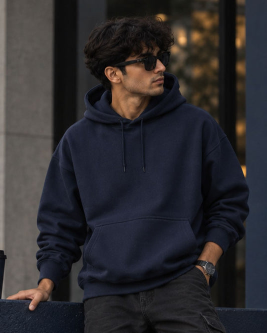 Navy - ODD Oversized Heavyweight Hoodie