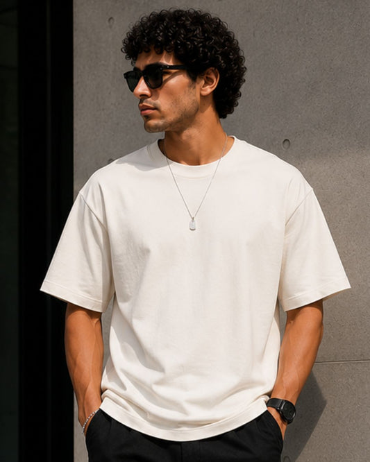 Ivory Cream - Oversized Classic Unisex Tshirt