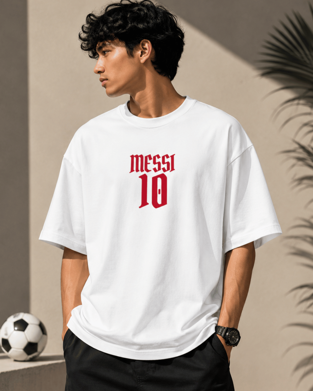Lionel Messi - One Last Dance 2026 WC Oversized Unisex T-Shirt