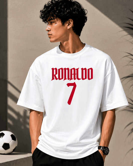 Cristiano Ronaldo - The Final Push 2026 WC Oversized Unisex T-Shirt