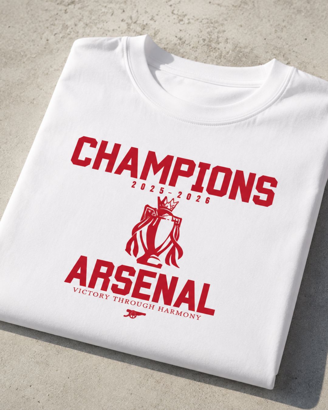 Arsenal Champions 25/26 - Unisex T-Shirt