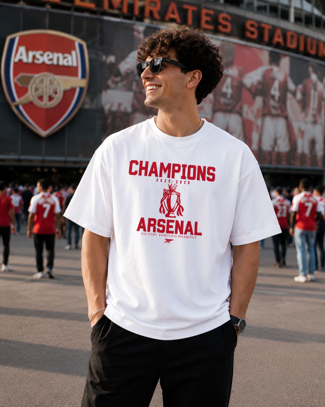 Arsenal Champions 25/26 - Unisex T-Shirt