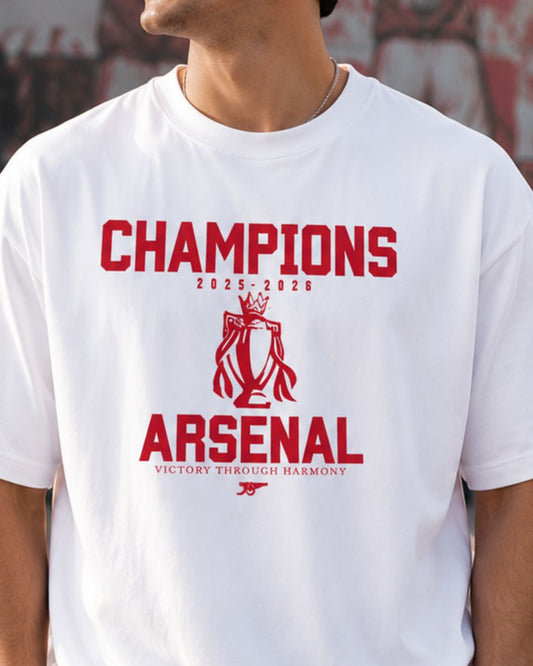 Arsenal Champions 25/26 - Unisex T-Shirt