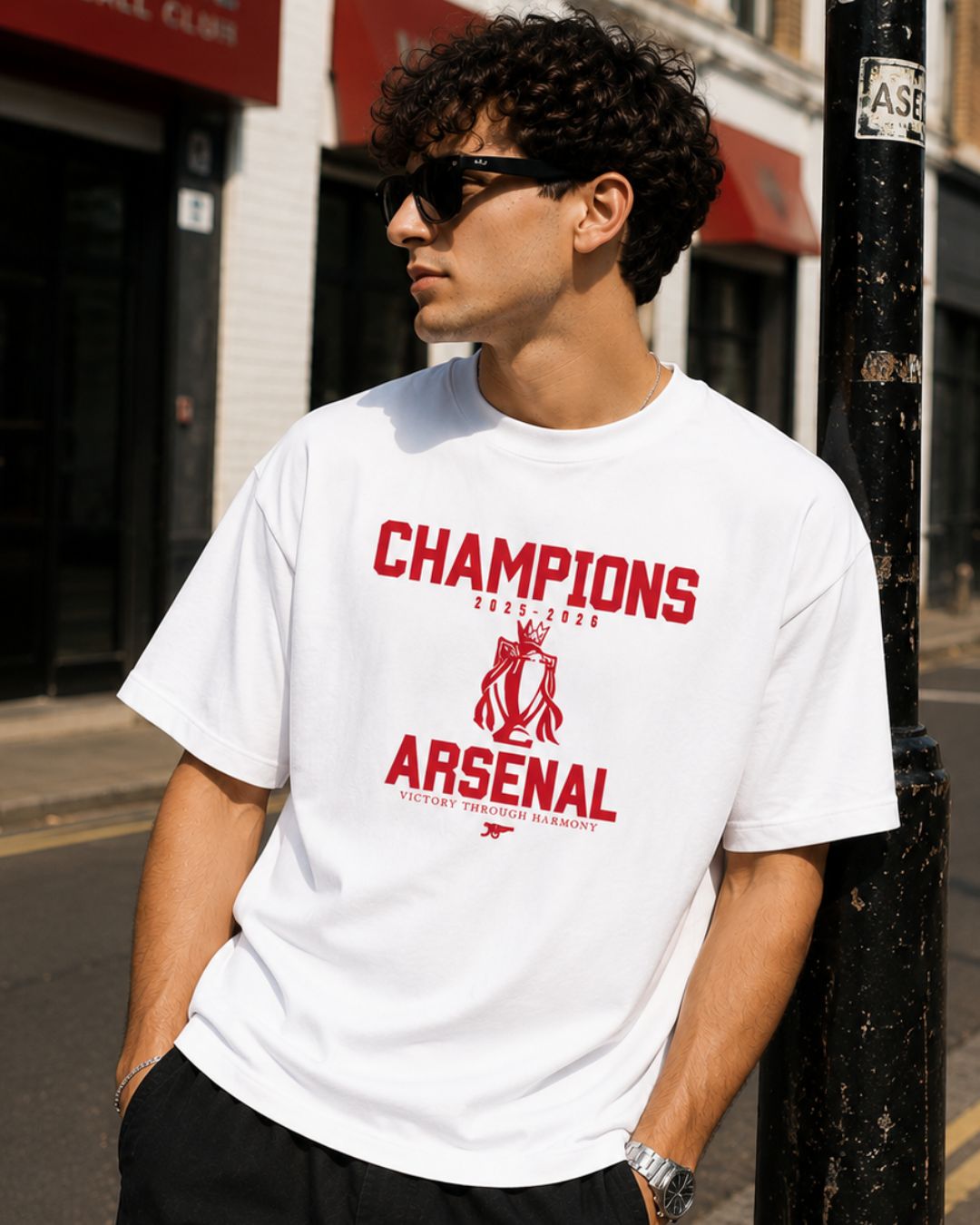 Arsenal Champions 25/26 - Unisex T-Shirt