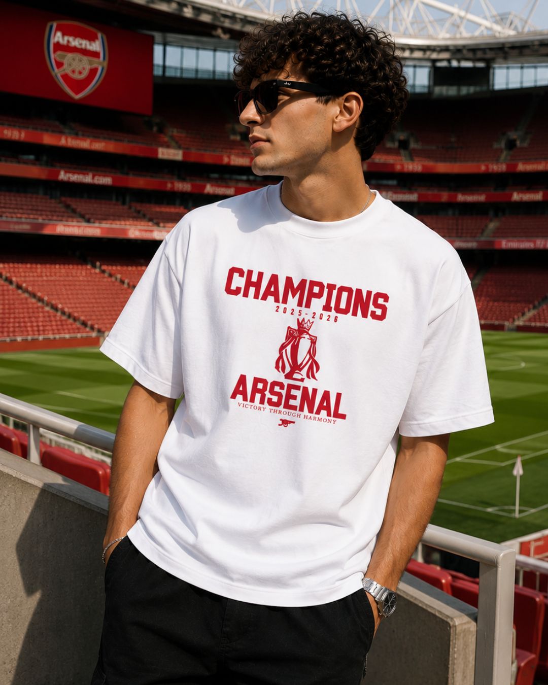 Arsenal Champions 25/26 - Unisex T-Shirt