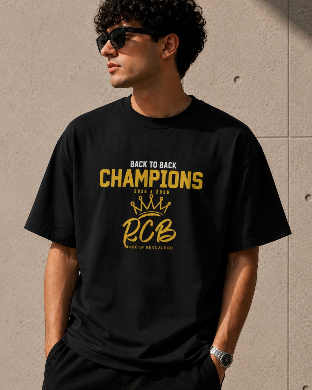 RCB Champions - Unisex  T-Shirt