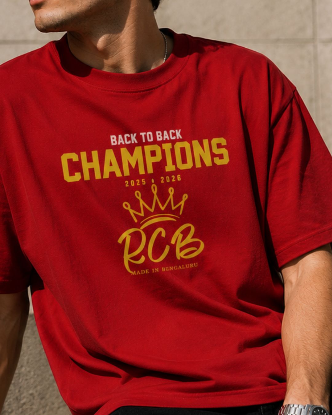RCB Champions - Unisex  T-Shirt