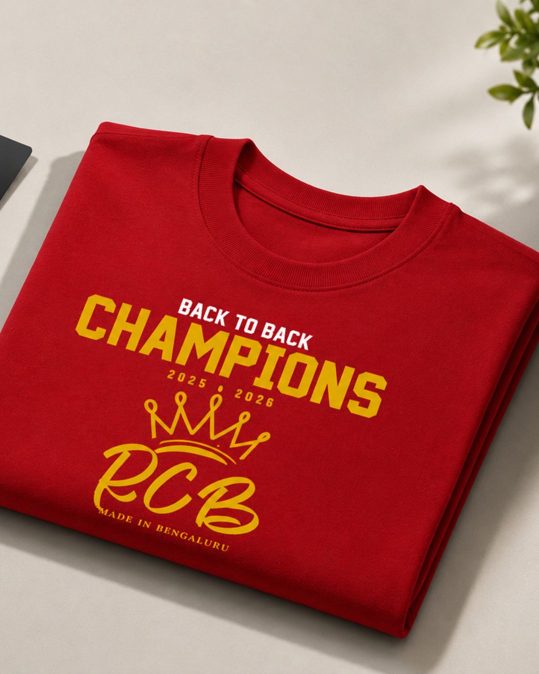 RCB Champions - Unisex  T-Shirt