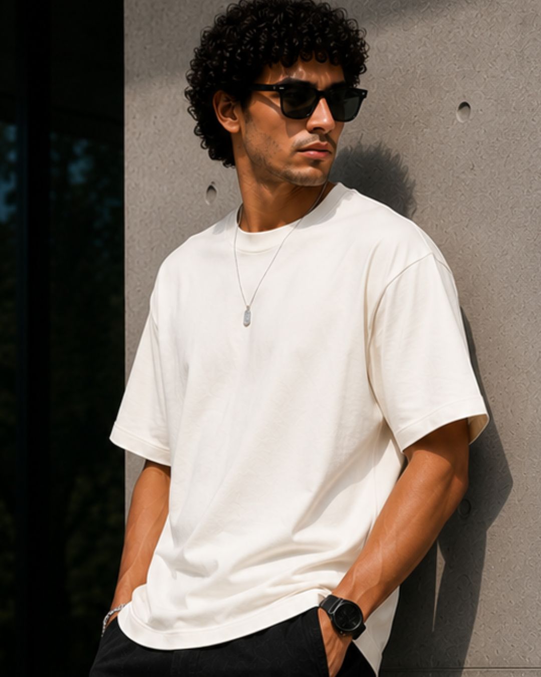 Ivory Cream - Oversized Classic Unisex Tshirt