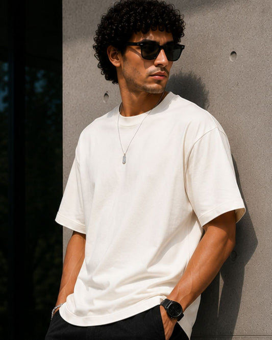 Ivory Cream - Oversized Classic Unisex Tshirt