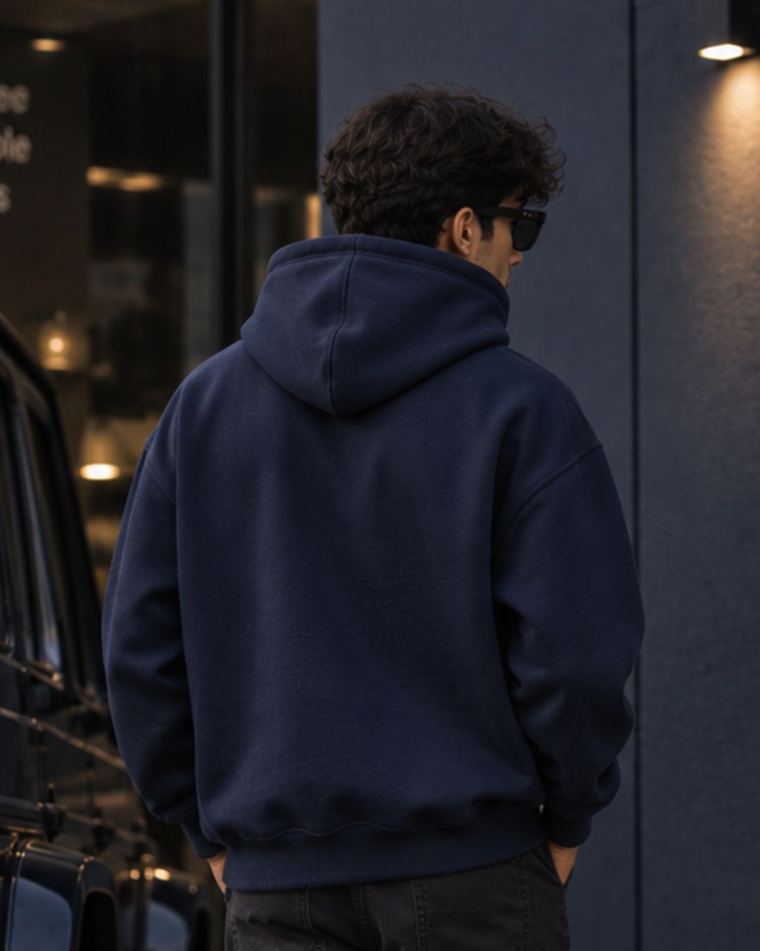 Navy - ODD Oversized Heavyweight Hoodie