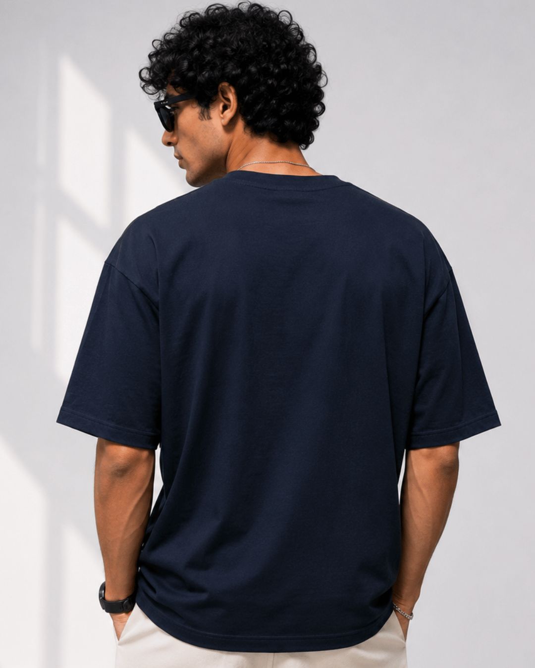 Natural Navy - Oversized Classic Unisex Tshirt