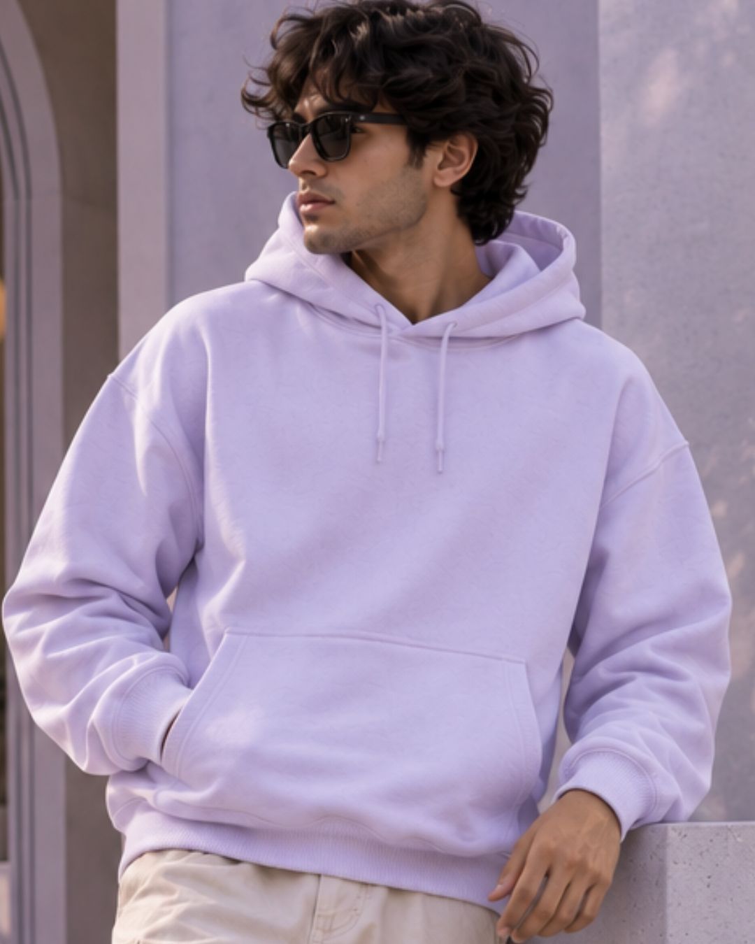 Mild Lavender - ODD Oversized Heavyweight Hoodie