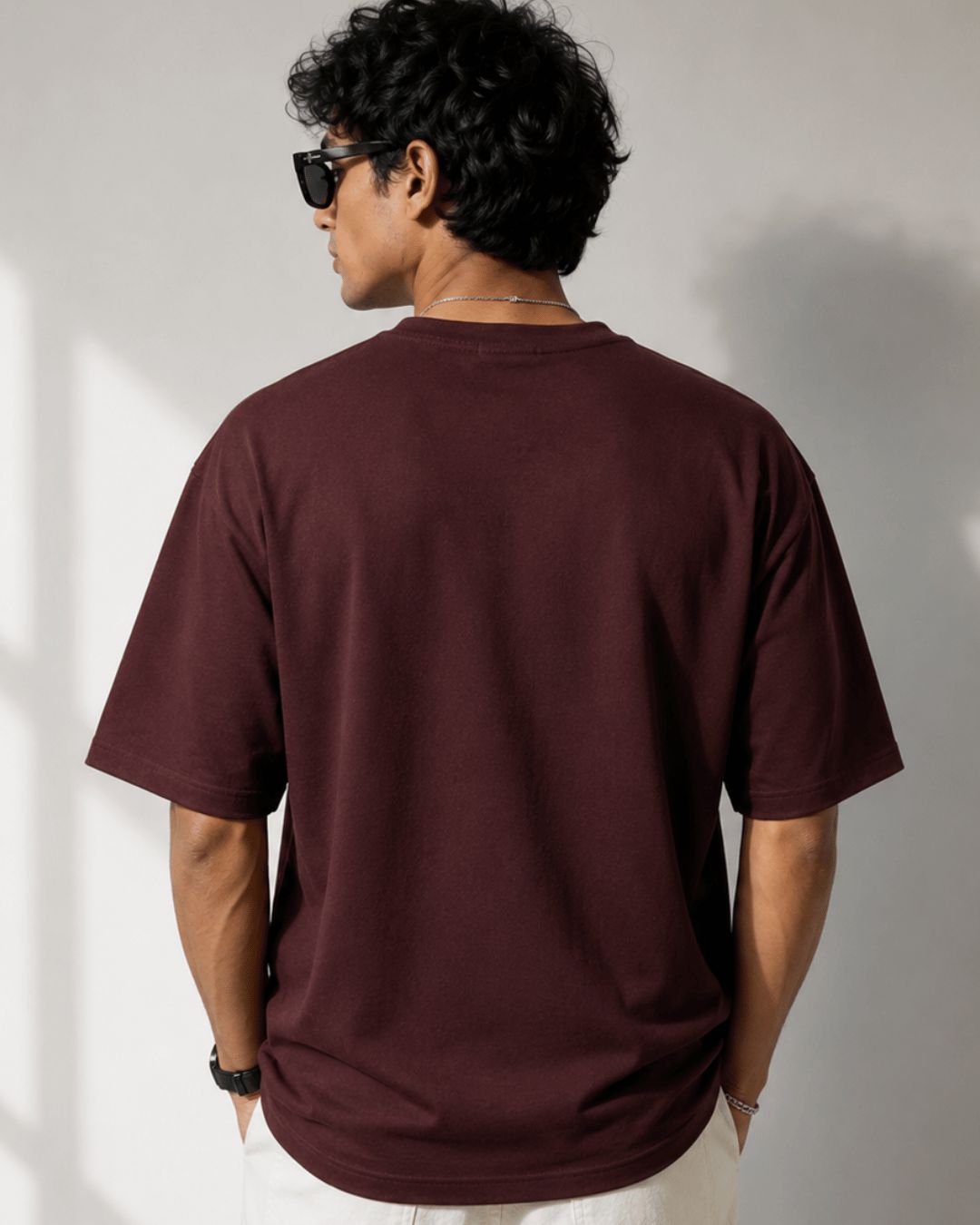 Majestic Maroon - Oversized Classic Unisex Tshirt