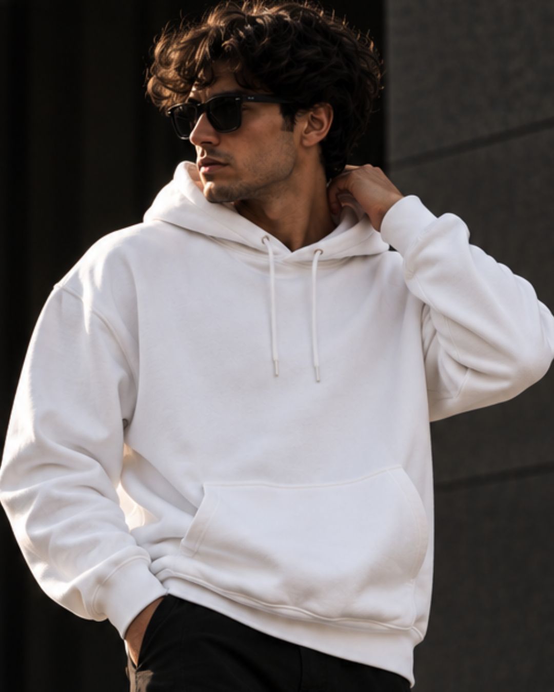 Snow White - ODD Oversized Heavyweight Hoodie