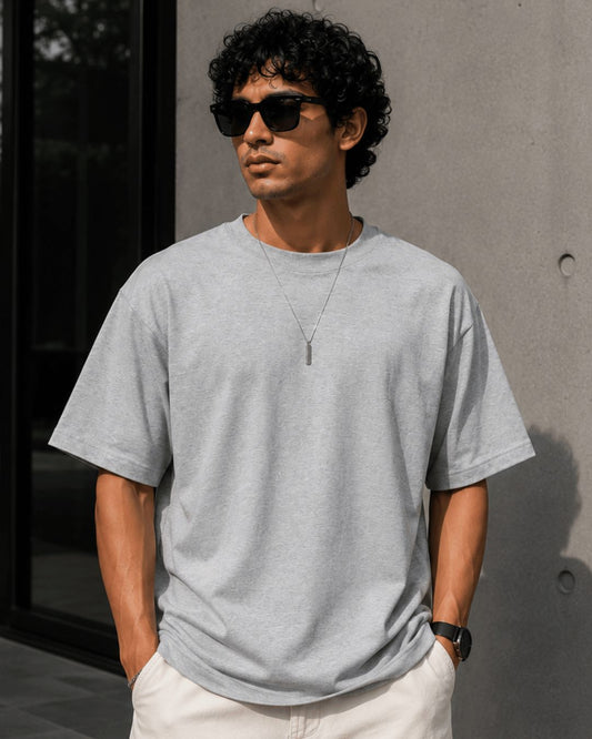 Silver Grey - Oversized Classic Unisex Tshirt
