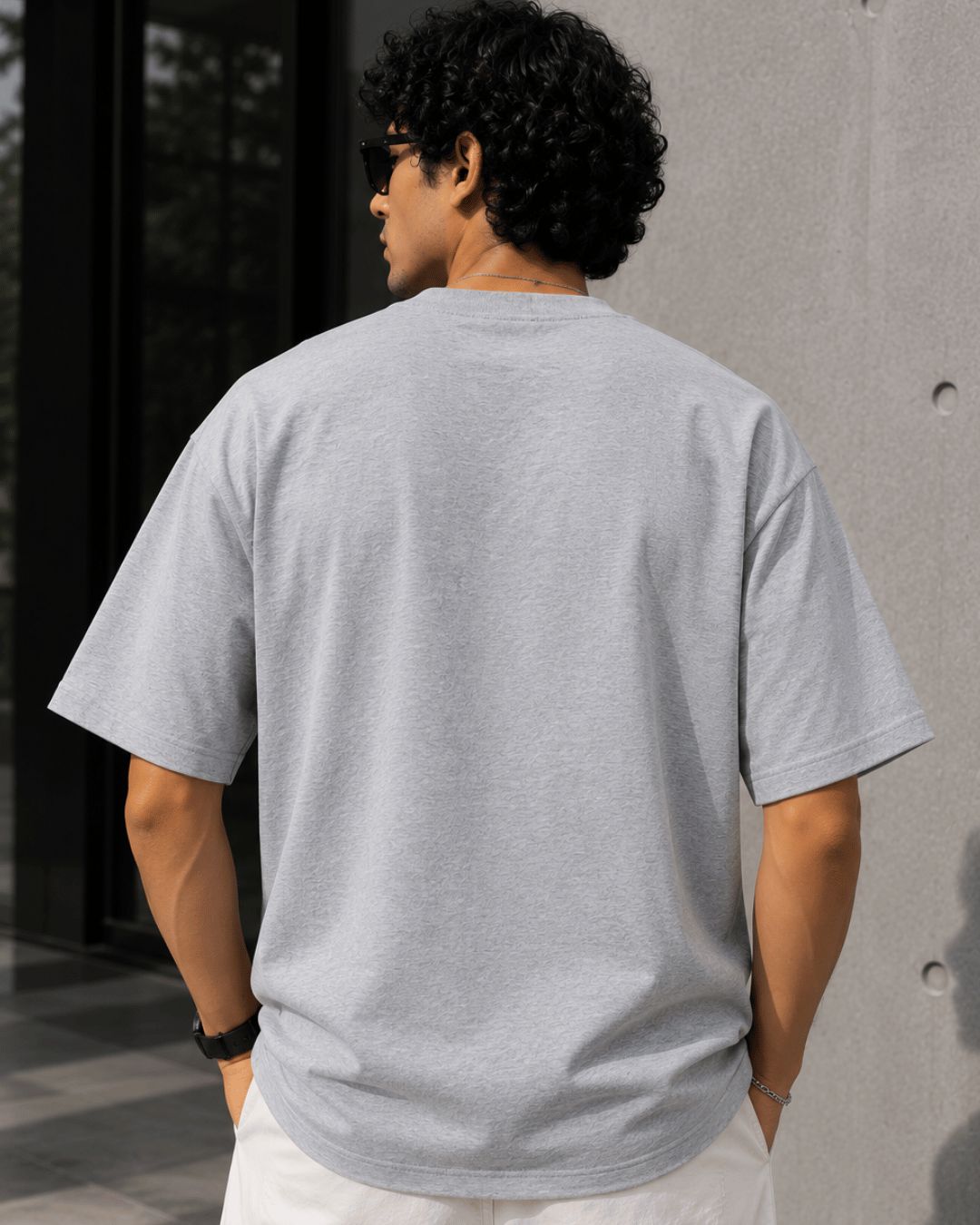 Silver Grey - Oversized Classic Unisex Tshirt