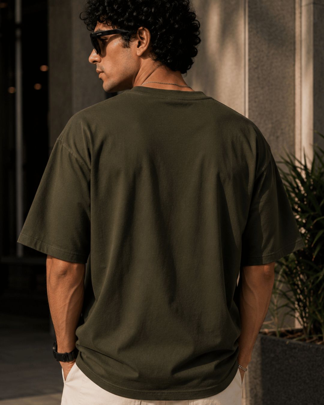 Military Olive - Oversized Classic Unisex Tshirt