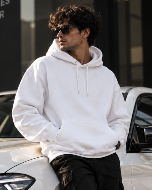 Snow White - ODD Oversized Heavyweight Hoodie