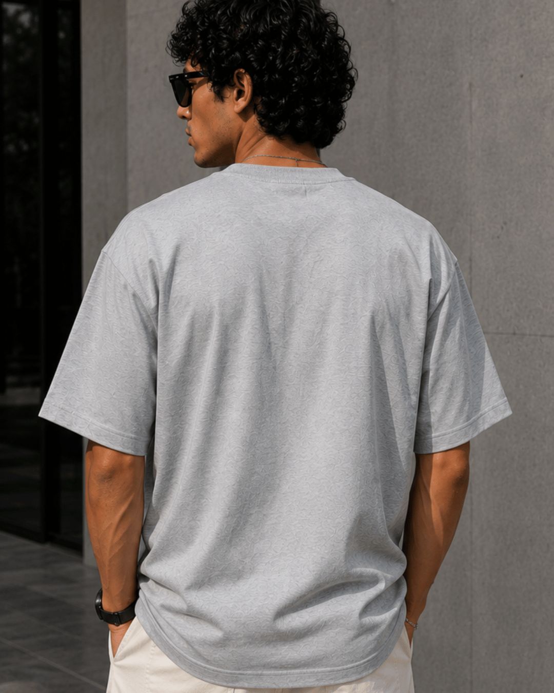 Silver Grey - Oversized Classic Unisex Tshirt