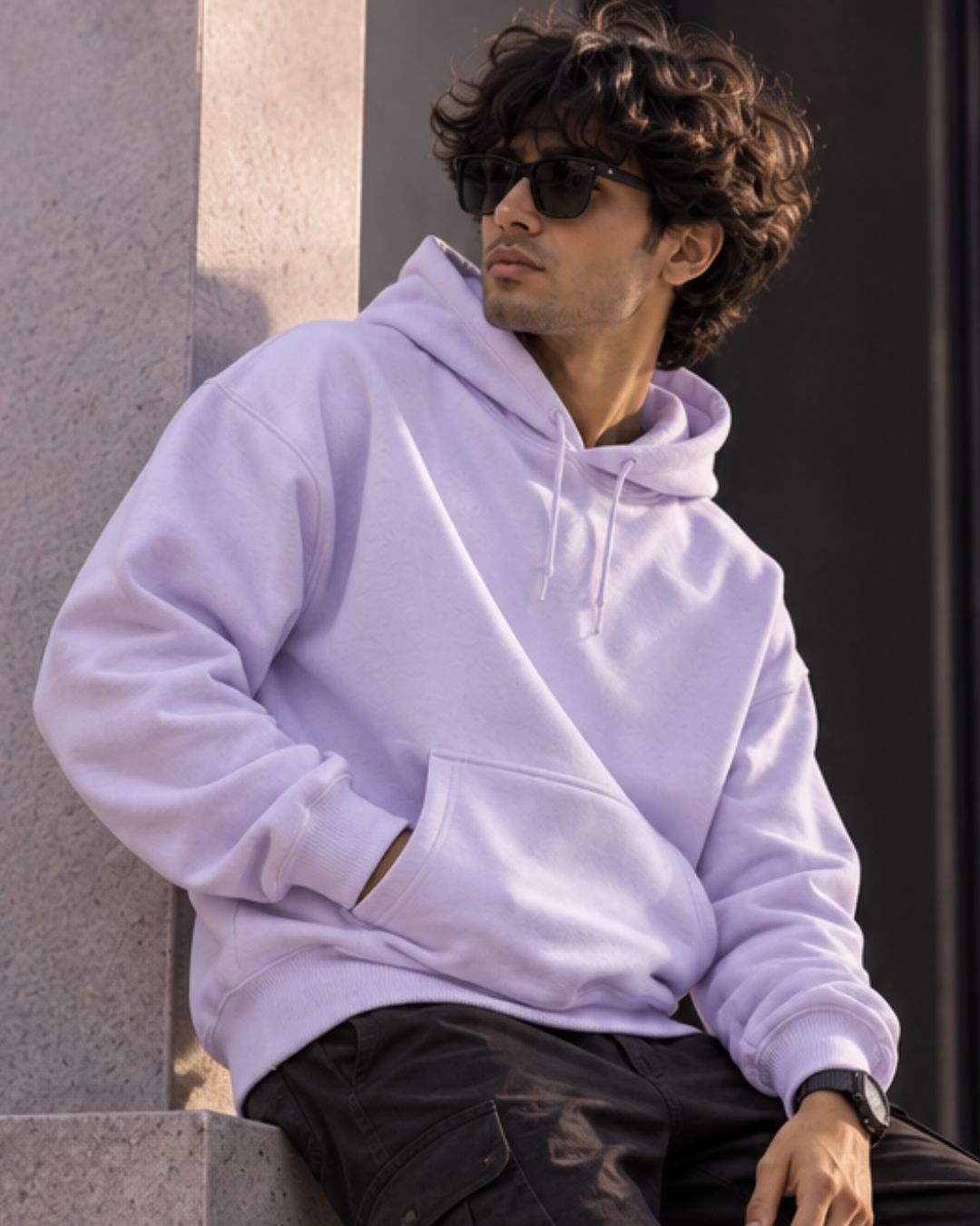 Mild Lavender - ODD Oversized Heavyweight Hoodie